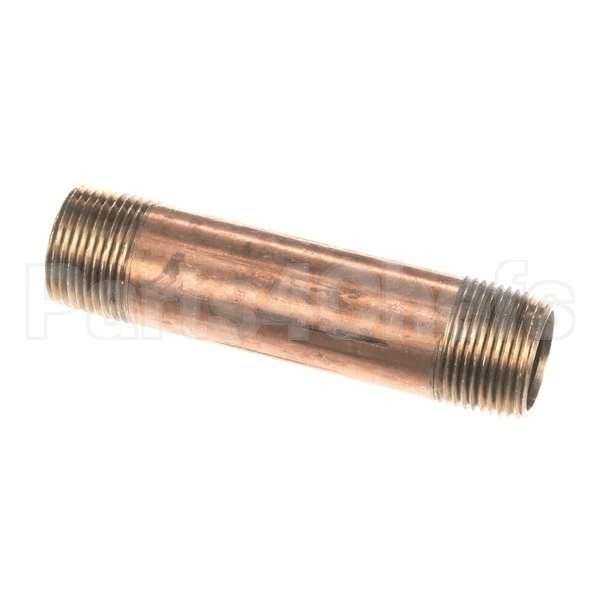 102653 Compatible Champion Nipple 3/4X4 Brass