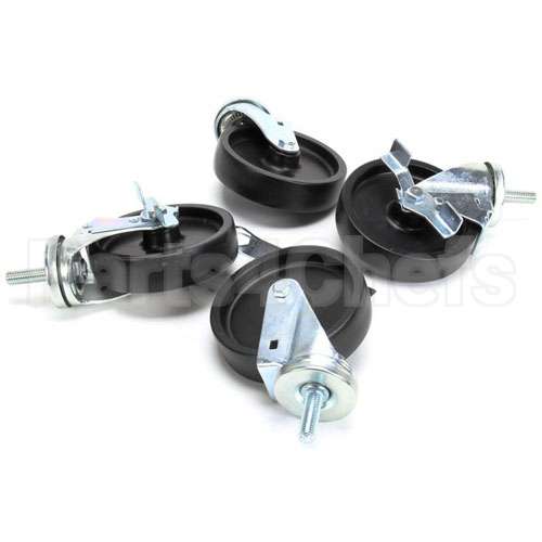 10314-03 Compatible Silver King Caster Stem Kit 5 Wh/6 Th