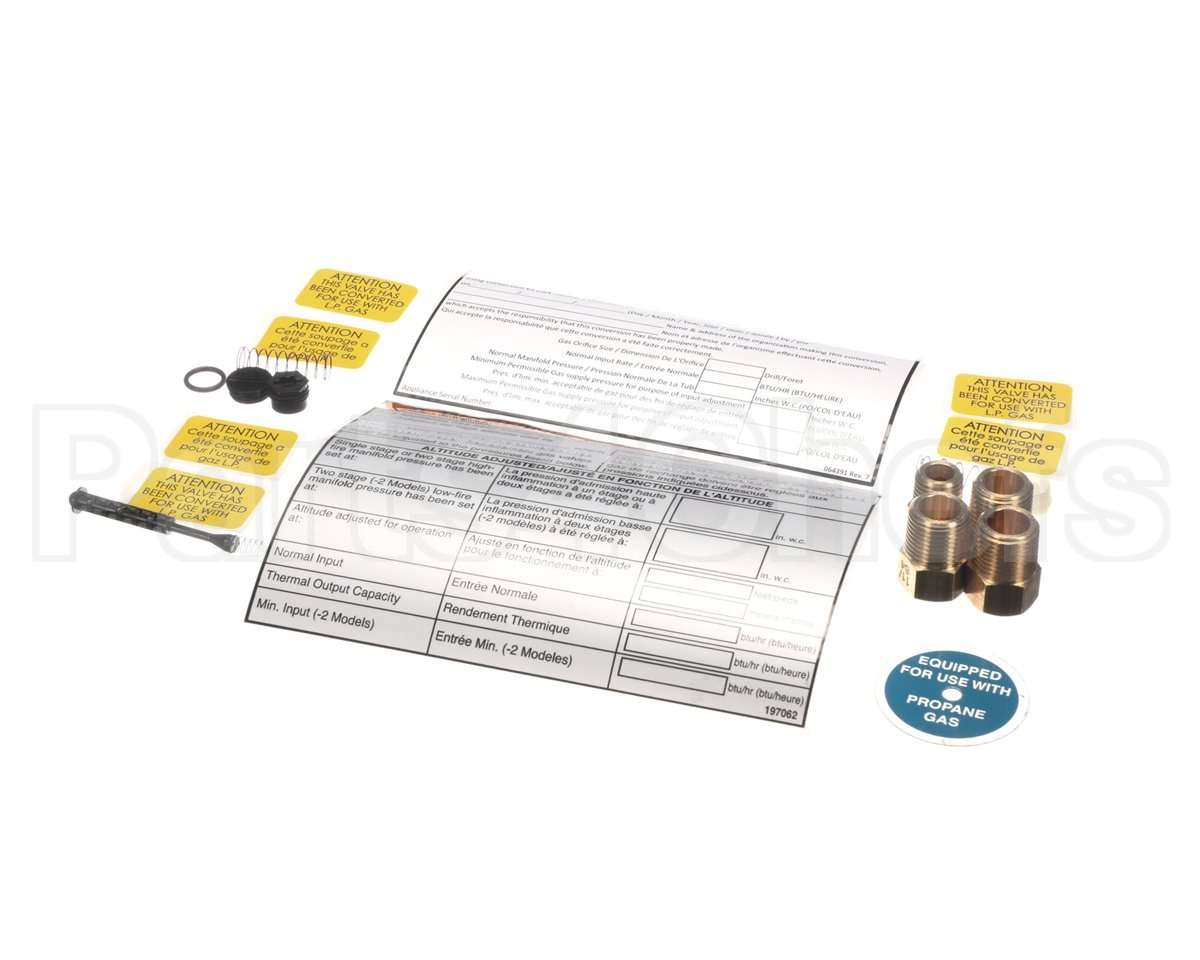 1036540R Reznor Conv Kit Nat To Lp Ud/Ub 200-250