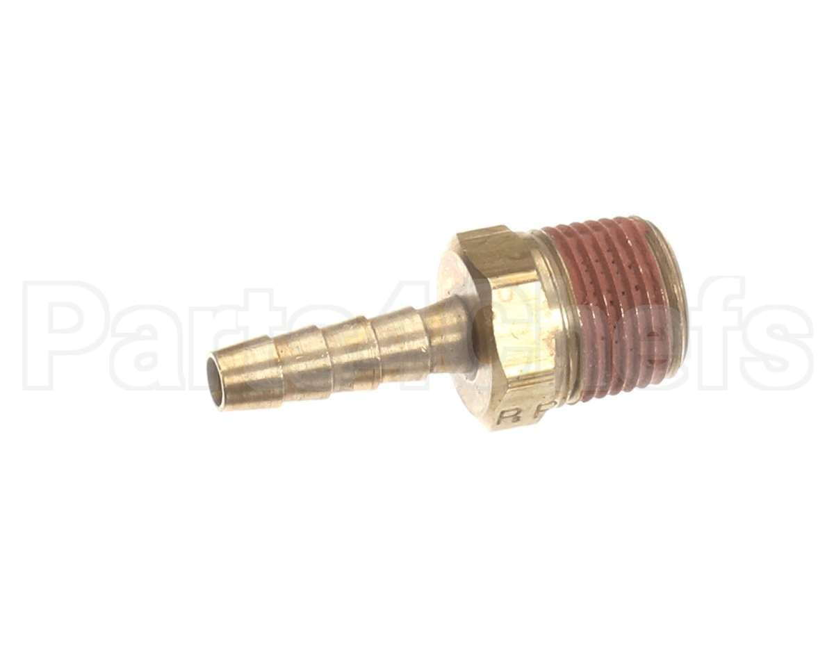 104382 Cleveland Fitting;Hose Barb;1/4Hx3/8 Mpt