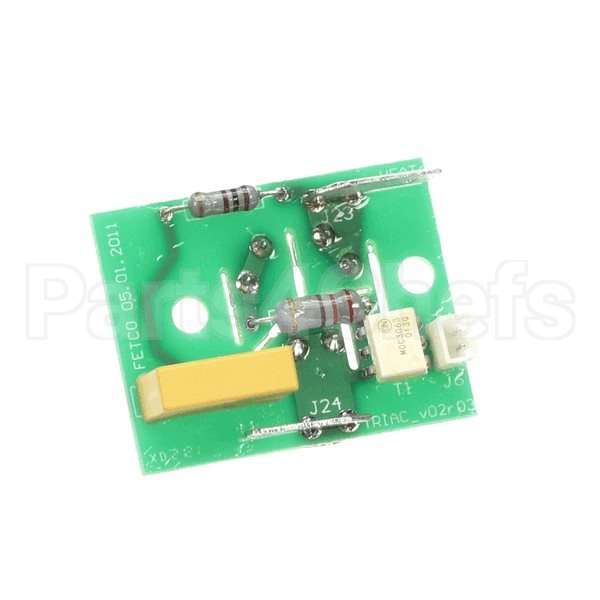 1051.00016.00 Compatible Fetco Board, Triac Driver With Rc Fi