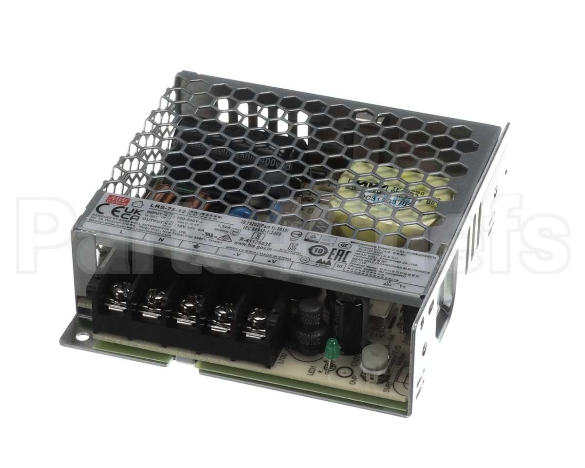 105191 Turbochef Power Supply, Lrs, 12Vdc, 75 W