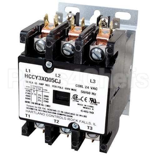 106306 Compatible Groen Contactor 3P 50/65A 24V
