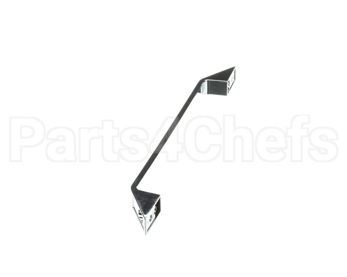 10912000004 Kason Hndl Dual Mtg Chr W/Slvr Decal