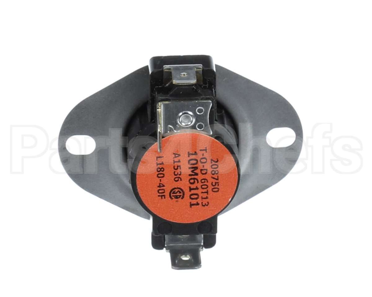 10M61 Lennox Limit Control, 180 Deg F, Spdt, Orange L