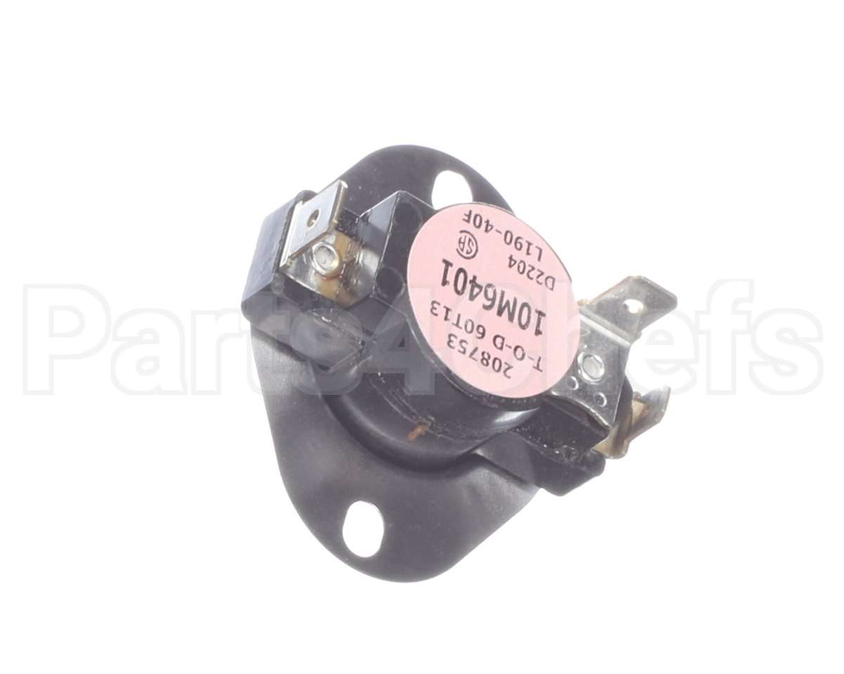 10M64 Lennox Limit Control, 190 Deg F, Spdt, Pink Lab
