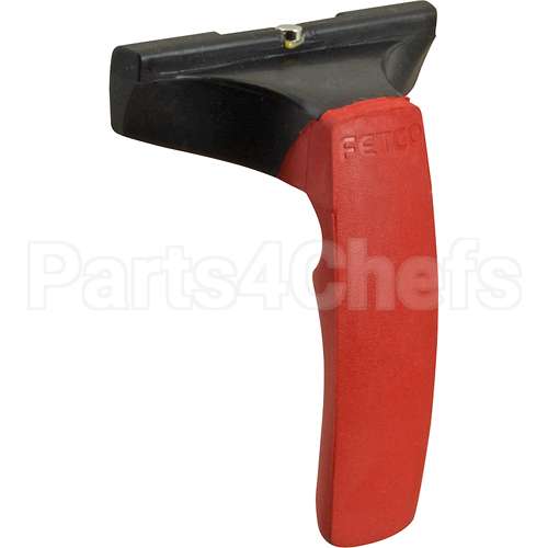 1102-00065-00 Compatible Fetco Handle, Brew Basket W/ Magnet, Red