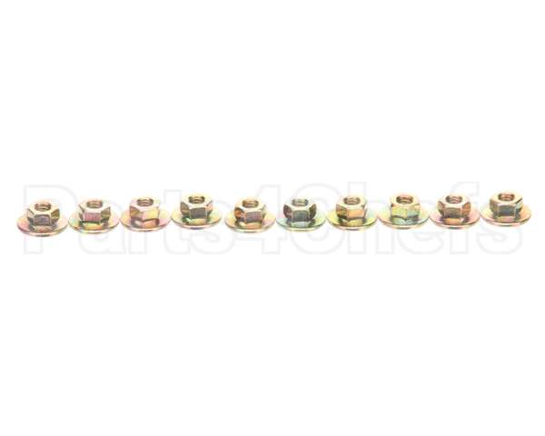 1104.0122 Rational Hex Combination Nut M4 Galv