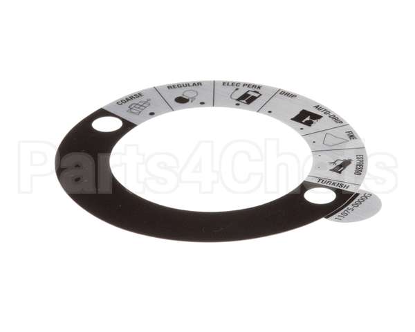 11075.0000 Bunn Decal, Grind Select-Dial