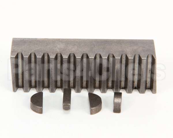 1109380A Doughpro Proluxe Rack Gear With 4 Keyways Dp110