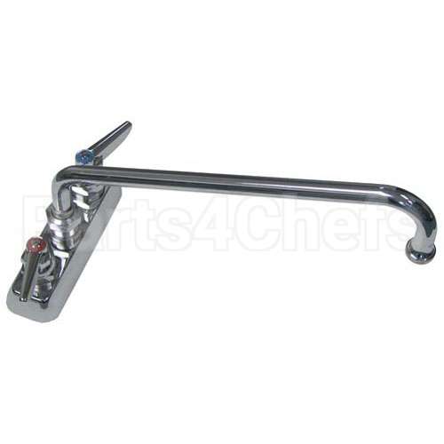 1113 Compatible TS Brass Faucet 4" Ctr Deck 12" Noz