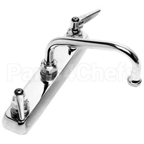 1120 Compatible TS Brass Faucet 8" Ctr Deck 6" Noz