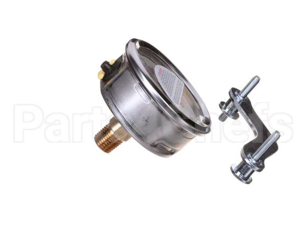 114-0260 Sipromac Vac Gauge 0-30Hg 1/4 Mnpt Rear