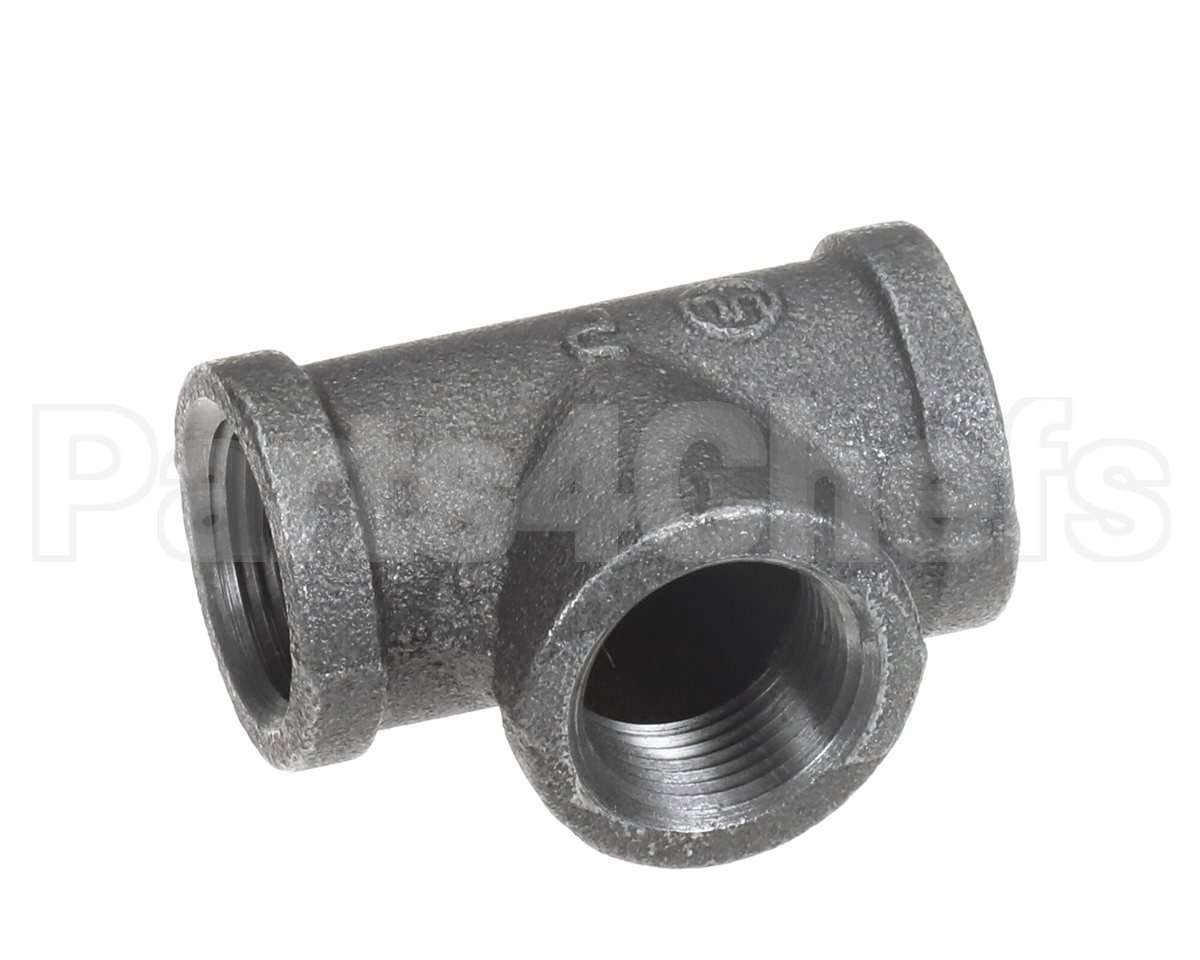 1147302 Southbend Range Tee,Pipe,Blk.3/8"
