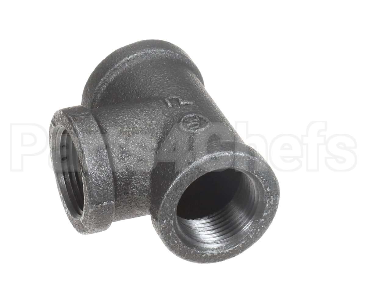 1147302 Southbend Range Tee,Pipe,Blk.3/8"