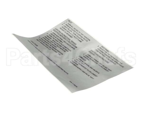 1179076 Southbend Range Lighting Instructions -English