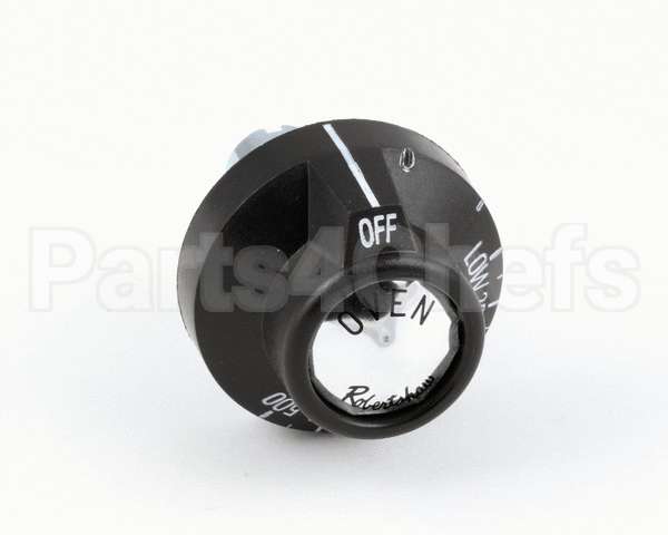 1179998 Southbend Range Knob,Short Shaft,F,Oven Thermostat