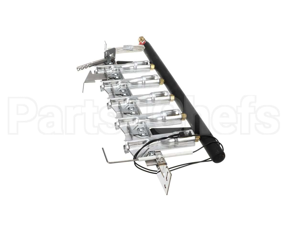 1198990 Southbend Range Manifold Burner Assembly (5) Co Nat