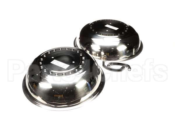 12-0116-AC Evo 2Pc Ss Steamer/Cooking Covers
