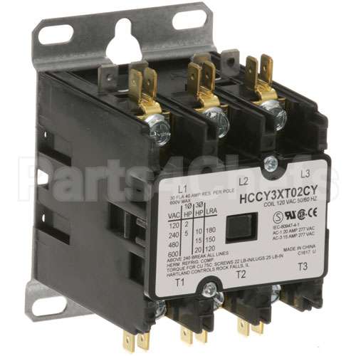 121926-2 Compatible Hobart Contactor 3P 30/40A 120V