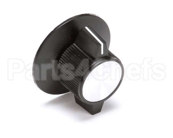 12246.0000 Bunn Knob, Rotary Switch Aluminum Inlay