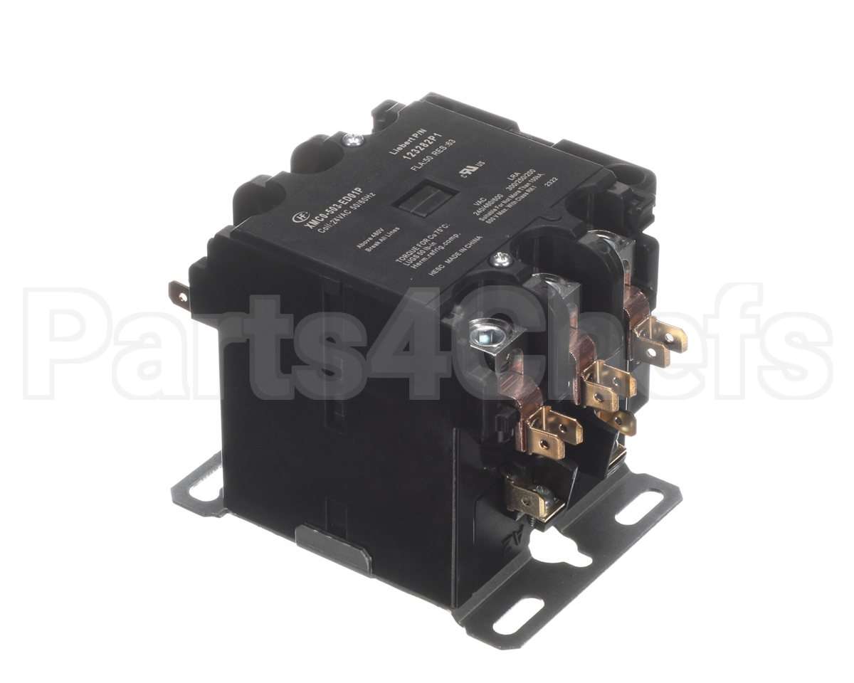 123282P1S Liebert 24V 50A 3P Contactor;No/Nc Aux