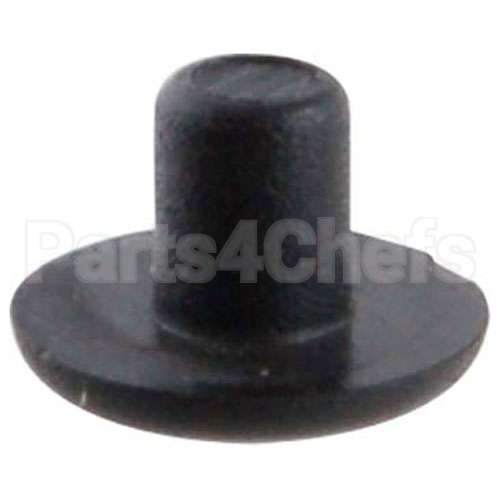12360703 Compatible Amana Plug, Button, Black, 1/4" Od