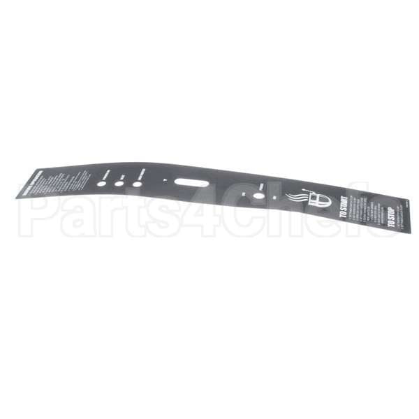 123803 Compatible Groen Overlay, Ah Front Panel With