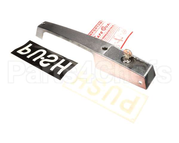 1239-C00004D Kason Latch Brushed Chrome Lever Re