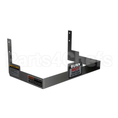 12549.1001 Bunn Bracket Kit, Retaining W/Decal- Side Mnt