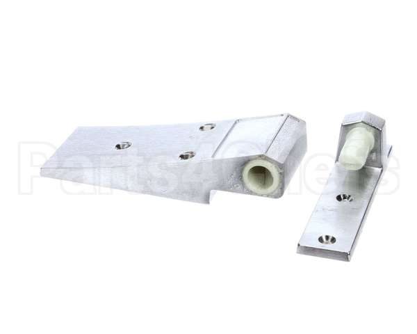 1256-000004 Kason Hinge Brushed Chrome Textured