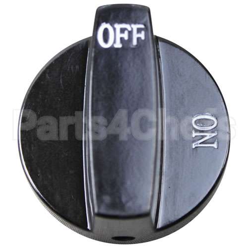 12738 Compatible Southbend Knob, Black 2 Inch Dia Off-On