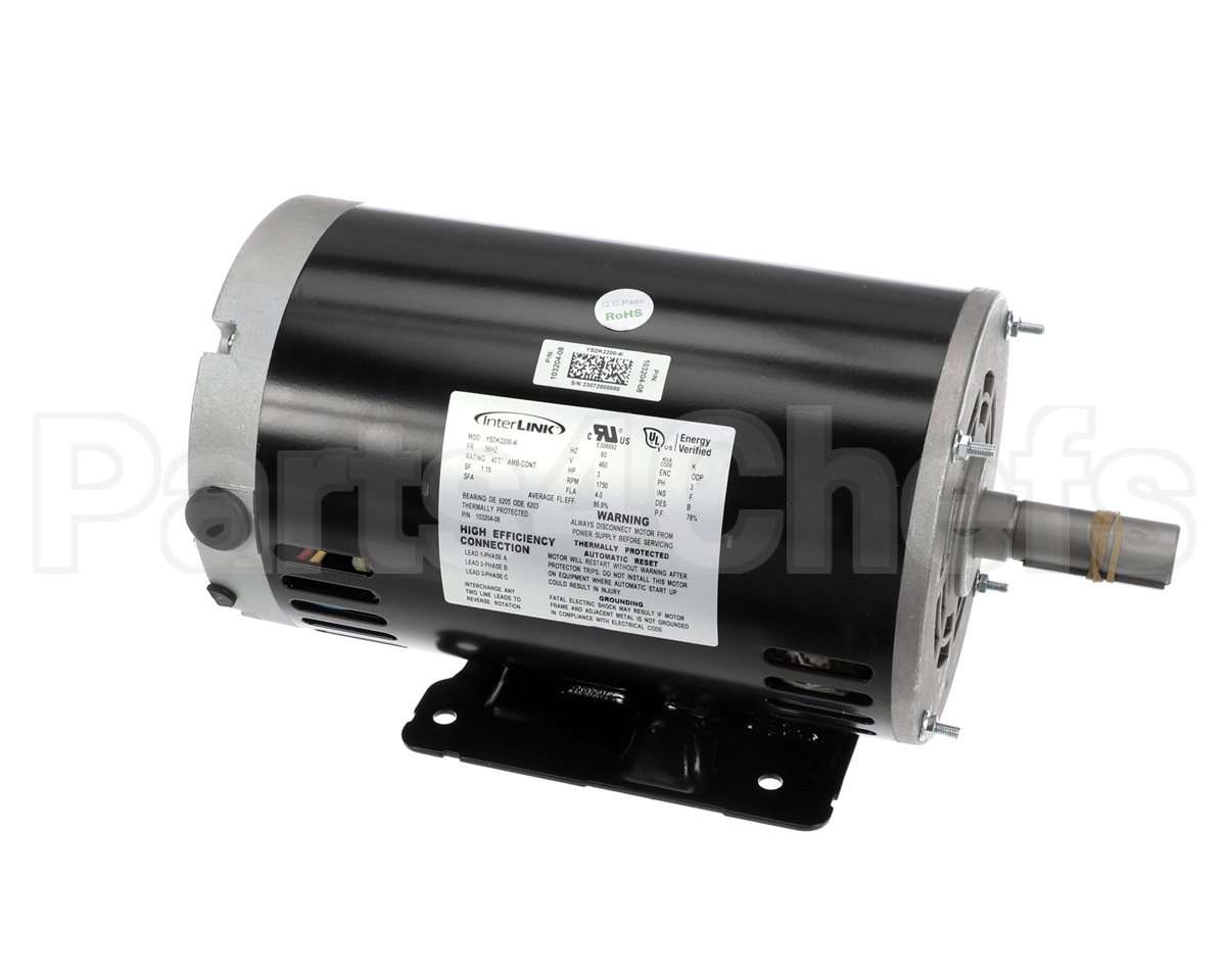 12Y17 Lennox Blower Motor, 3 Hp, 460V-3Ph, 1740 Rpm,