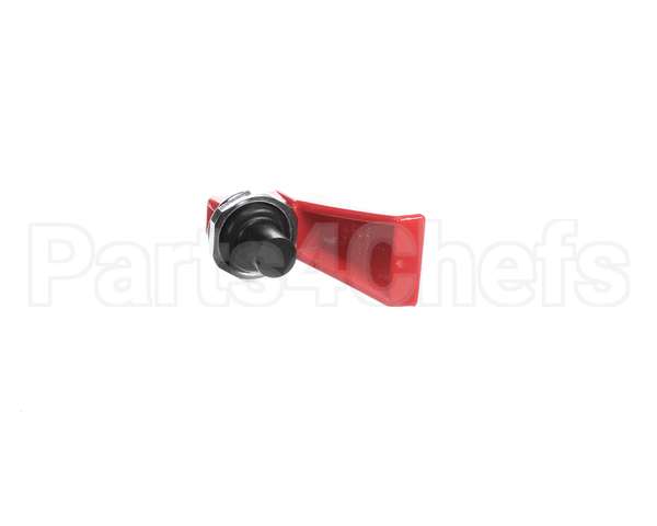 13061.7000 Bunn Faucet-Handle/Stem Assy-Red