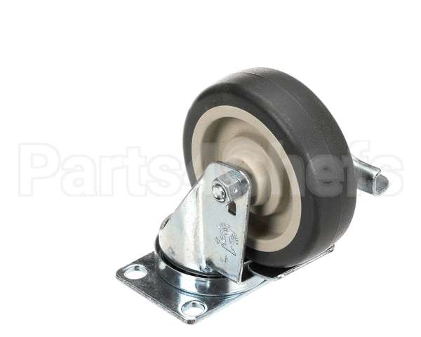 130810 Low Temp Industries Caster(4" Swivel/Plate W/Brk.)