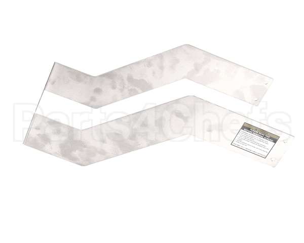 13127.1001 Bunn Kit, Retaining Bracket W Decal-Front Mnt