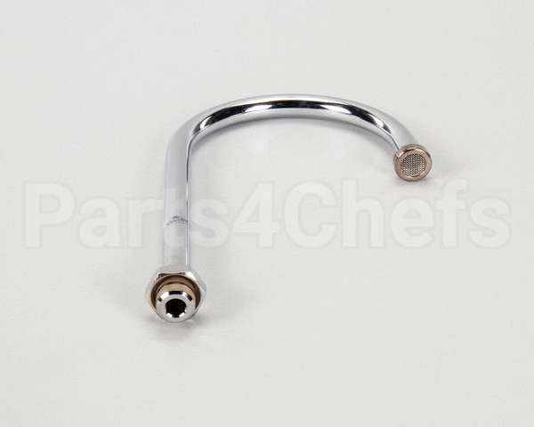 133X T&S Brass Swivel Gooseneck, 5-11/16 Spread, 10-3/8