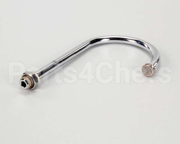 133X T&S Brass Swivel Gooseneck, 5-11/16 Spread, 10-3/8
