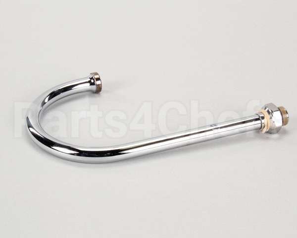 133X T&S Brass Swivel Gooseneck, 5-11/16 Spread, 10-3/8