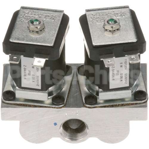 13656 Compatible Vulcan Dual Solenoid Valve 3/8" 120V