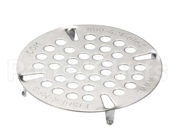 1366-005JKNF Chicago Faucet Plate, 3-1/2'' Flat Strainer