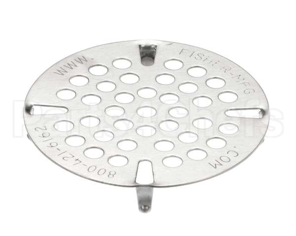 1366-005JKNF Chicago Faucet Plate, 3-1/2'' Flat Strainer