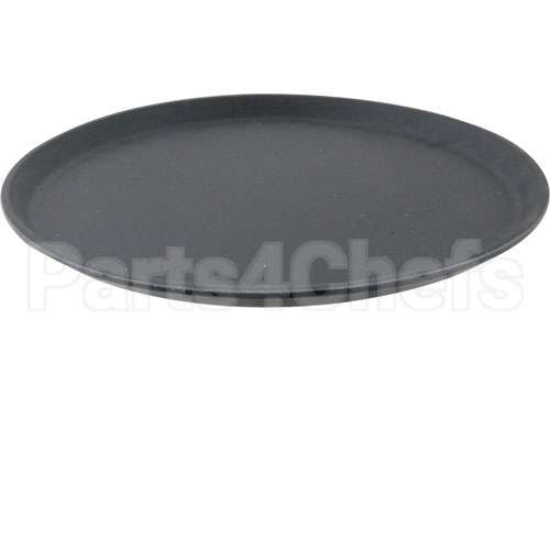 1400TL(110) Compatible Cambro Tray, 14"Rd, Black, Treadlite