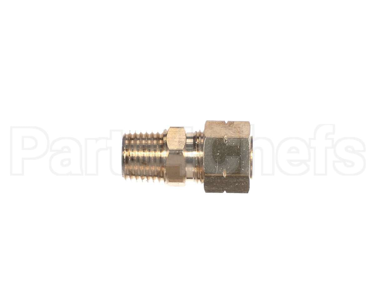 147017 Duke Fitting,1/4P To 3/8T Brass