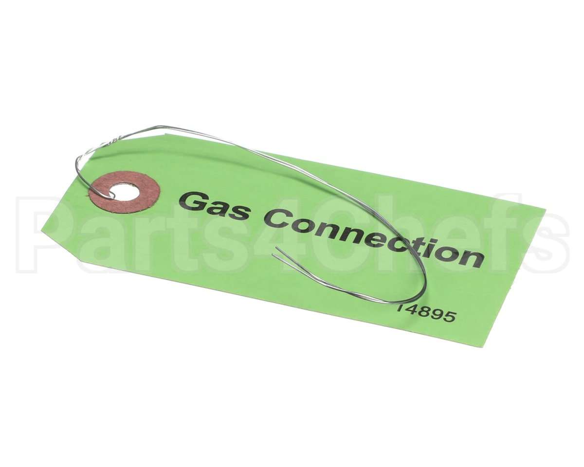 14895 Cleveland Label;Gas Connection