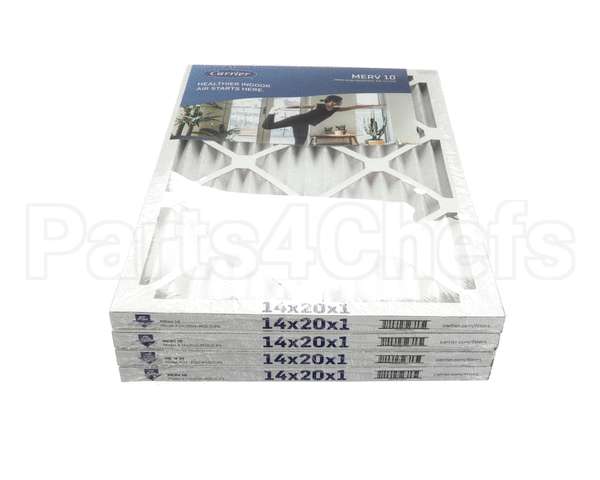 14X20X1-M10-C-P4 Carrier Merv 10 1" Filter Pack