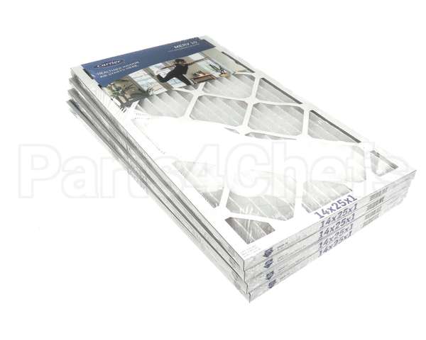 14X25X1-M10-C-P4 Carrier Merv 10 1" Filter Pack