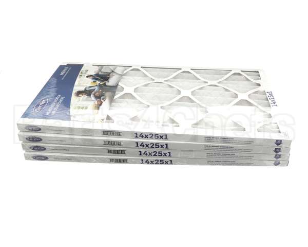 14X25X1-M8-C-P4 Carrier Merv 8 1" Filter Pack