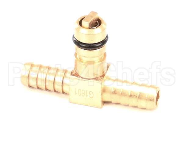 1520-000 Lancer Flojet Brass 14 Barb Tee Co2