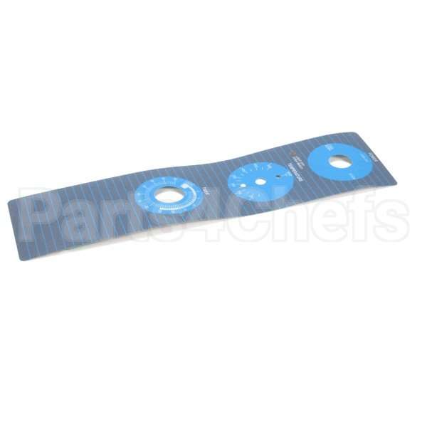153134 Compatible Duke Label, V Control Pnl 6/13 Mylar, Cook/Time